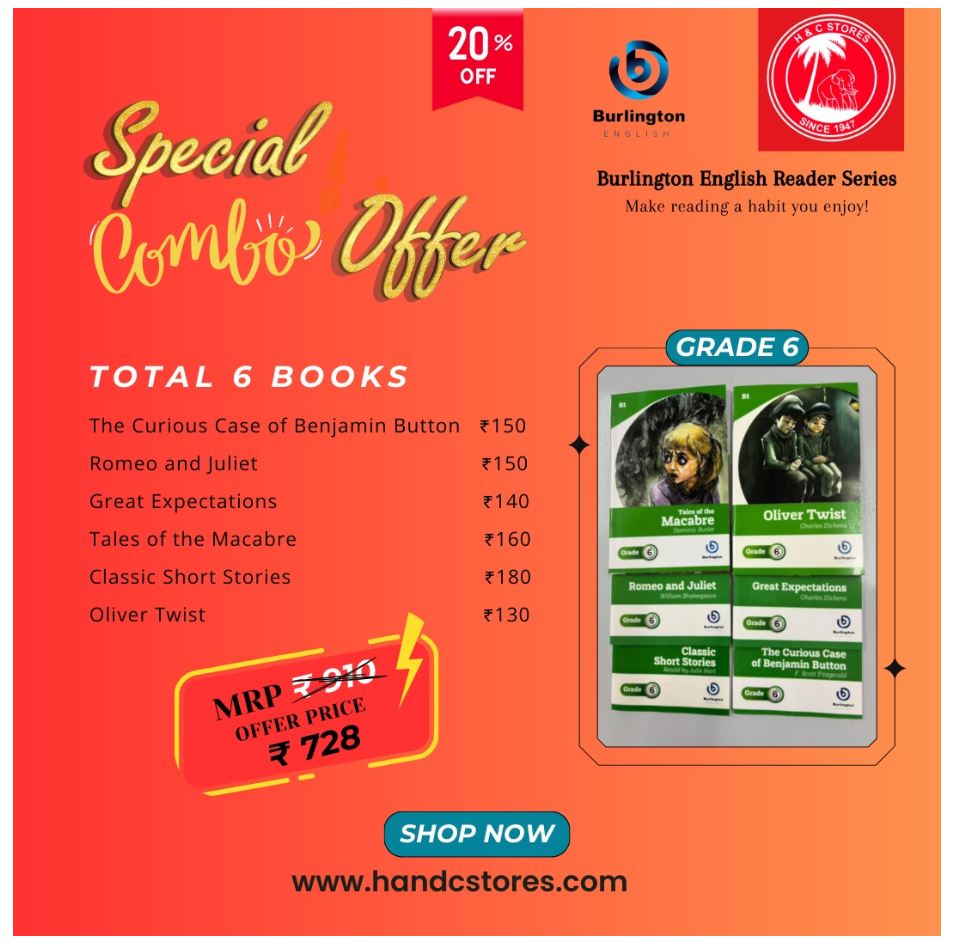 Special Combo Offer Grade 6 Burlington English Reader Series